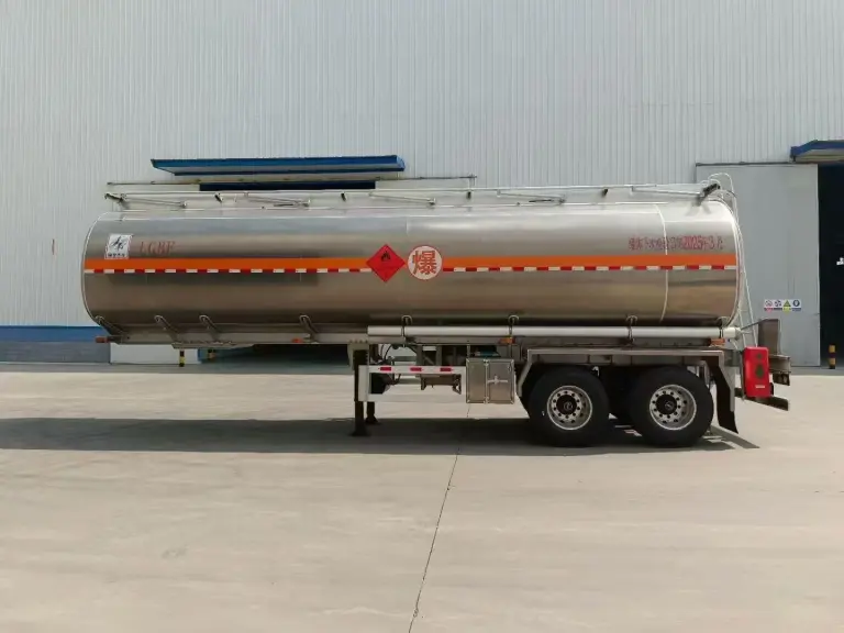 2-Axle Liquid Fuel Tank Semi-Trailer