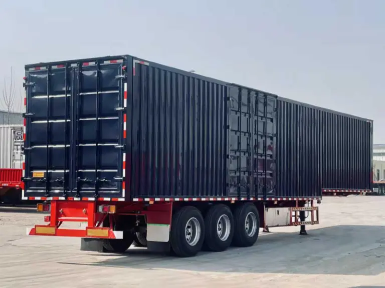 3-axle Cargo Box Semi-Trailer