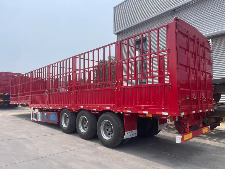 3-axle Fence Semi-Trailer