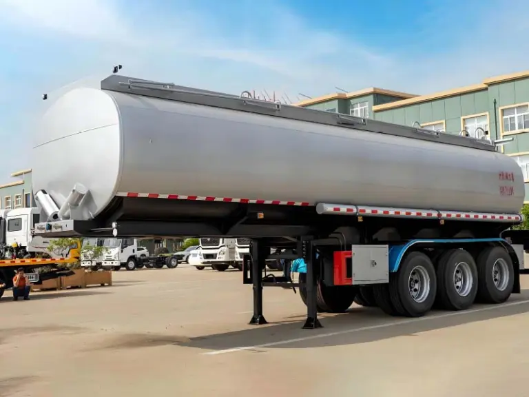 3-Axle Liquid Fuel Tank Semi-Trailer