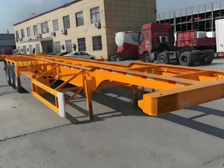 3-Axle Skeletal Semi-Trailer