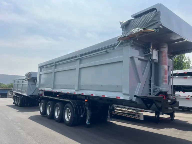 4-Axle Dump Semi-Trailer
