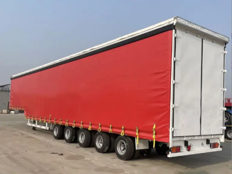 5-axle Side Curtain Semi-Trailer