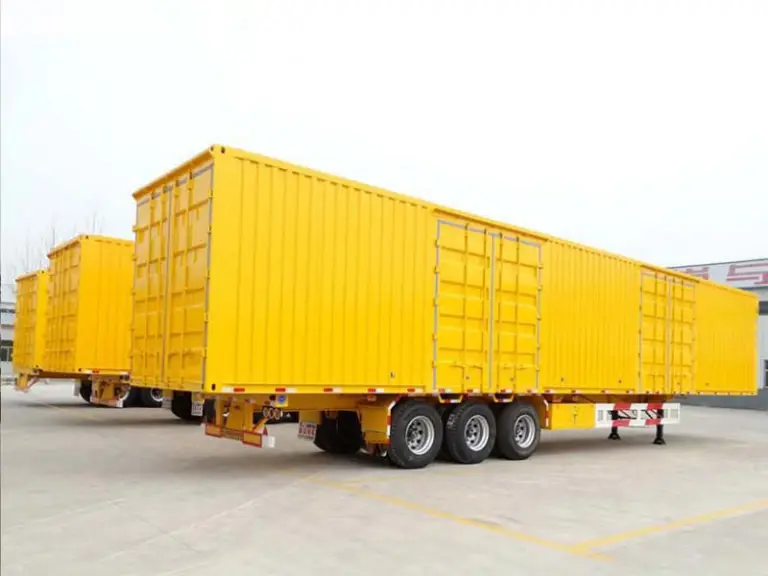 Enclosed Cargo Box Semi-Trailer