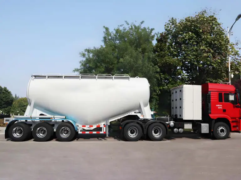 W-type Cement Bulker Semi-Trailer