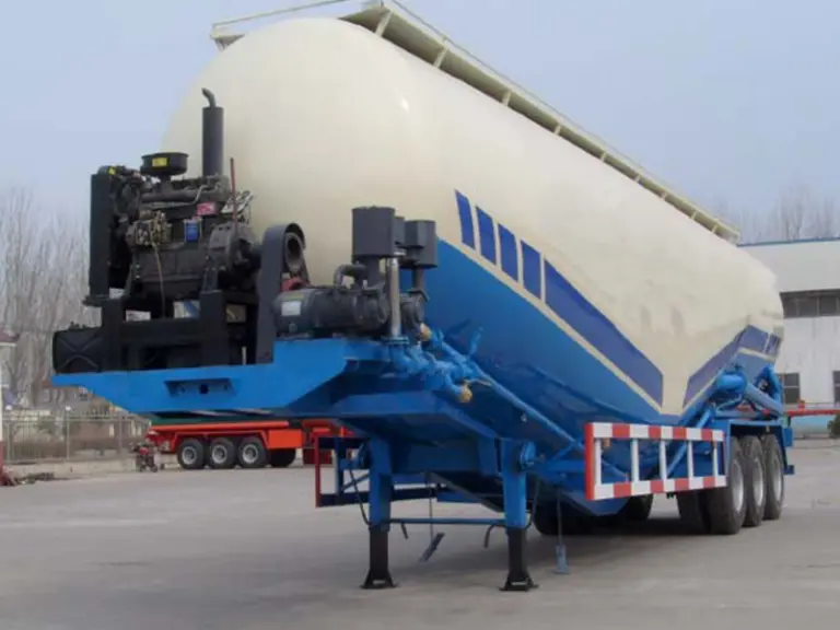 Multi-compartment Cement Bulker Semi-Trailer