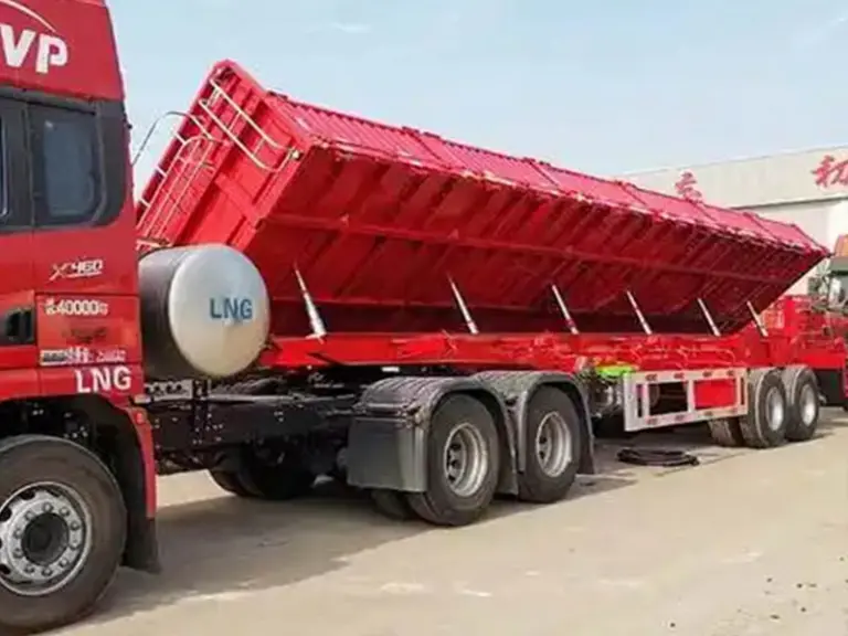 Side Dump Semi-Trailer